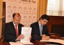 The MMSD signing a new agreement with the Port of Vigo